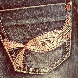 Live Hard Boot Cut Jeans